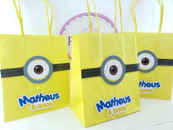 Sacolinha P Minions 16cm