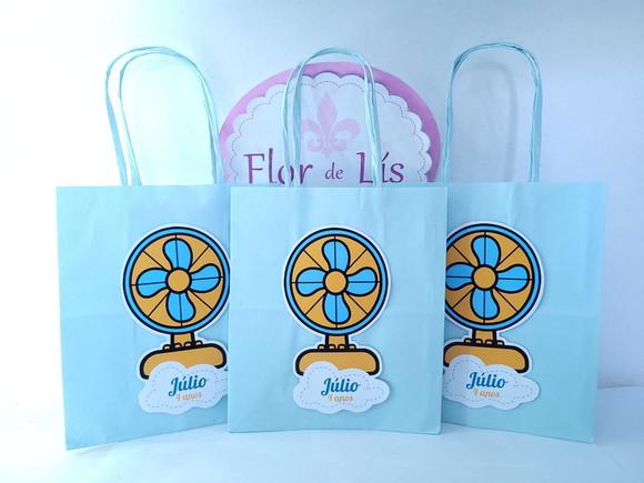 Sacolinha Personalizada P Ventilador 16cm