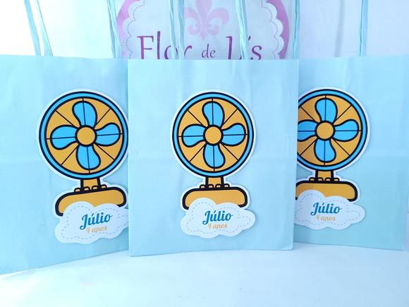 Sacolinha Personalizada P Ventilador 16cm