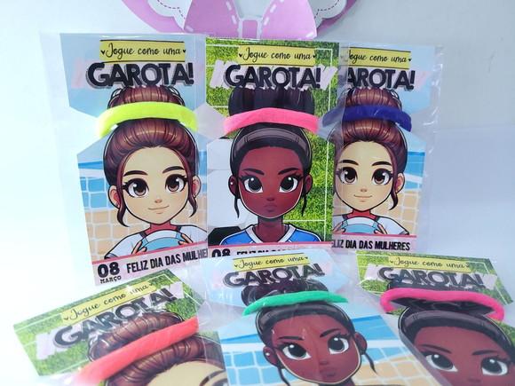 Tag Dia das Mulheres com Xuxinha de Cabelo Esportes Feminino