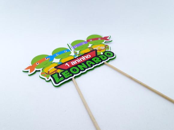 Topo Bolo Tartarugas Ninja