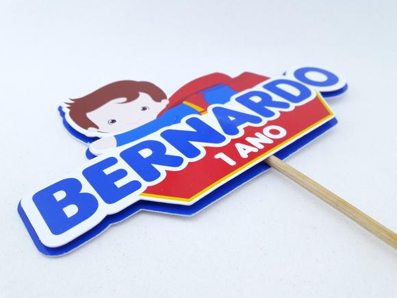 Topo Bolo Super Man Cute