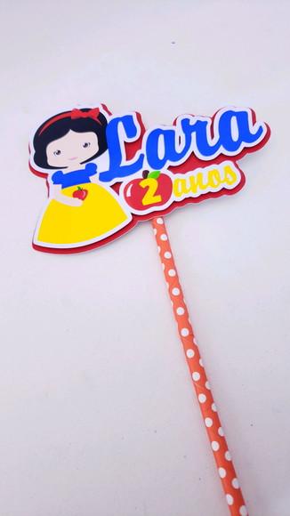 Topo de Bolo Branca de Neve Cute Baby