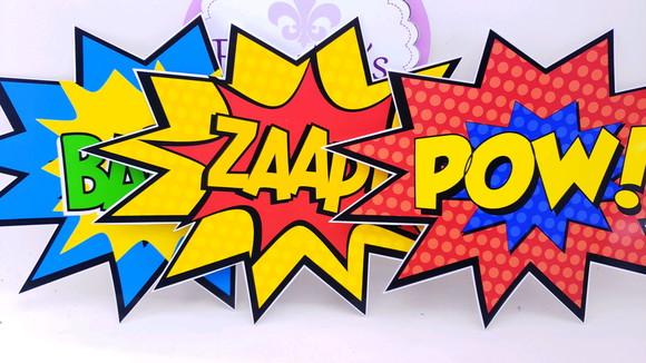 Topo de Bolo e Placas Homem Aranha Festa na Caixa