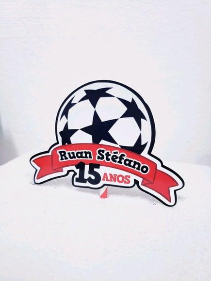 Topo de Bolo Futebol