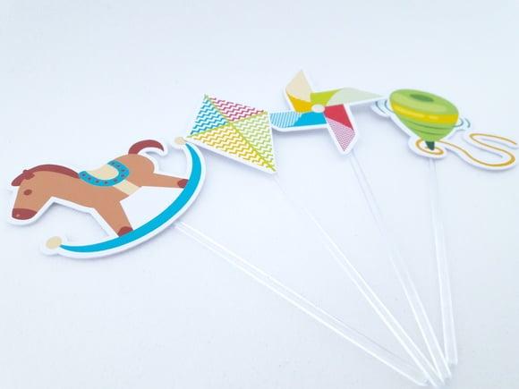 Toppers Brinquedos Antigos