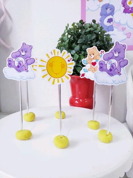 Toppers de Docinho Ursinhos Carinhosos