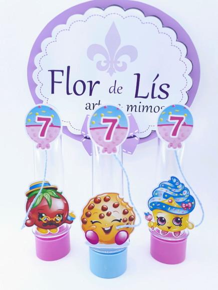 Tubete 13cm Balão Shopkins