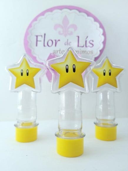 Tubete Estrela e Moeda Super Game