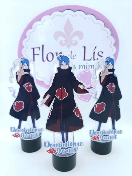 Tubete Konan Akatsuki 3d Personagens