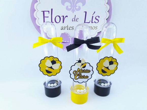 Tubete Personalizado Abelhinha Cute Festa Abelha