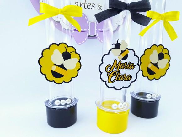 Tubete Personalizado Abelhinha Cute Festa Abelha
