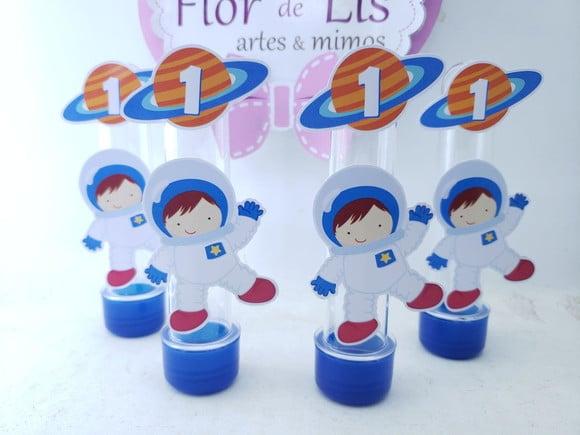 Tubete Personalizado Astronauta Universo