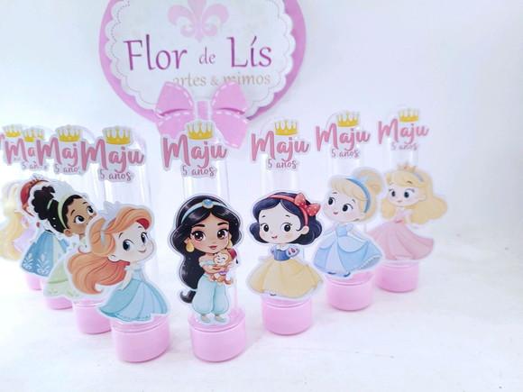 Tubete Personalizado Princesas Baby Festa Realeza