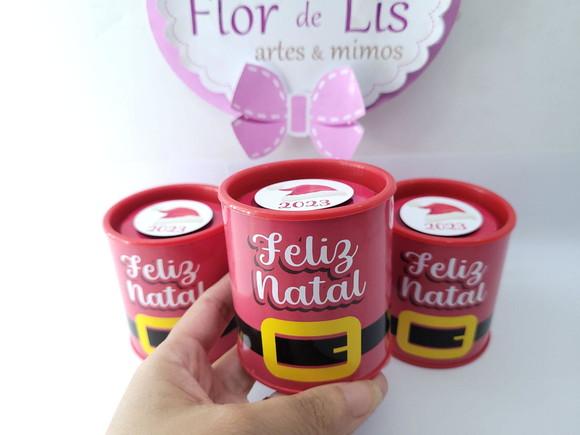 Tubolata de Natal Lembrancinha Personalizada Ano Novo