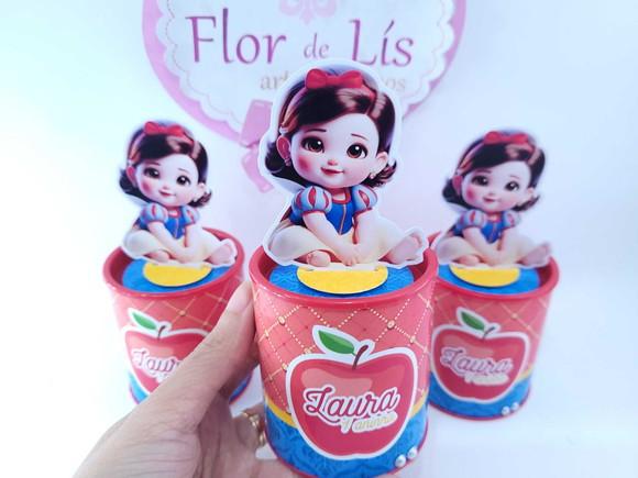 Tubolata Pequeno Festa Branca de Neve Personalizado