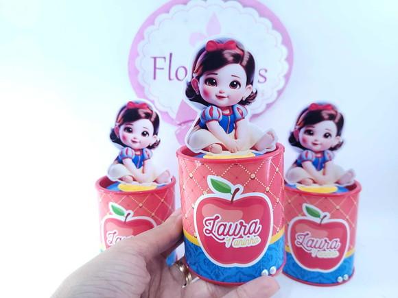 Tubolata Pequeno Festa Branca de Neve Personalizado