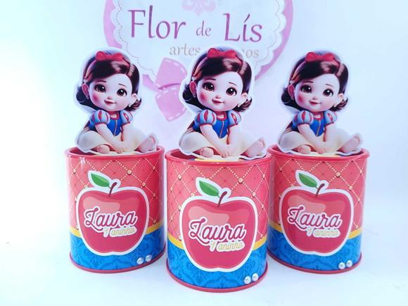 Tubolata Pequeno Festa Branca de Neve Personalizado