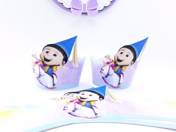 Wrapper Mini (saia Cupcake) Agnes