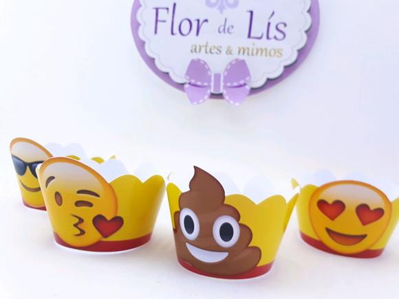 Wrapper Mini (saia Cupcake) Emojis