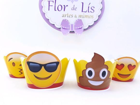 Wrapper Mini (saia Cupcake) Emojis