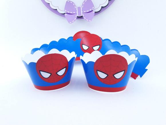 Wrapper Mini (saia Cupcake) Homem Aranha