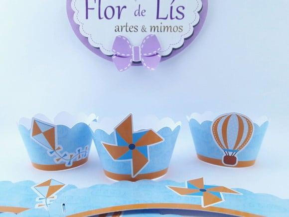 Wrapper Mini (saia Cupcake) Pipas