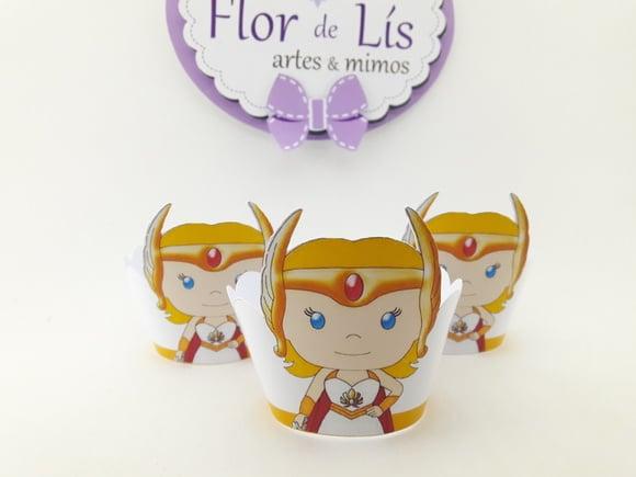 Wrapper Mini (saia Cupcake) She Ra
