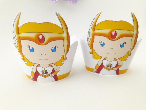 Wrapper Mini (saia Cupcake) She Ra