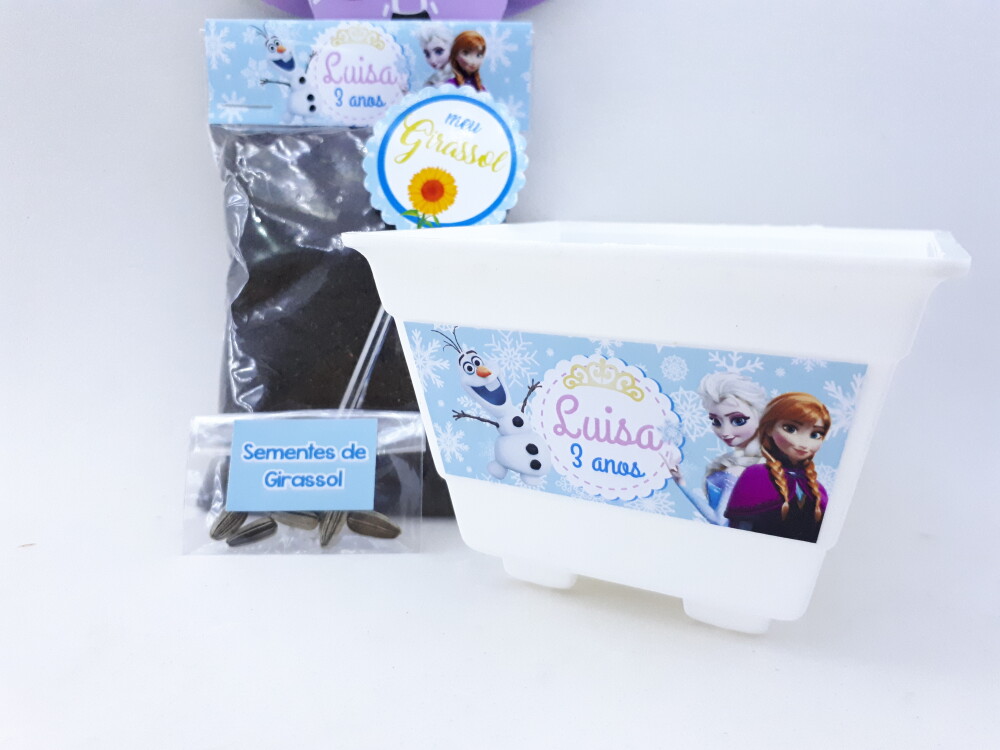 Kit Ecológico Jardinagem Frozen