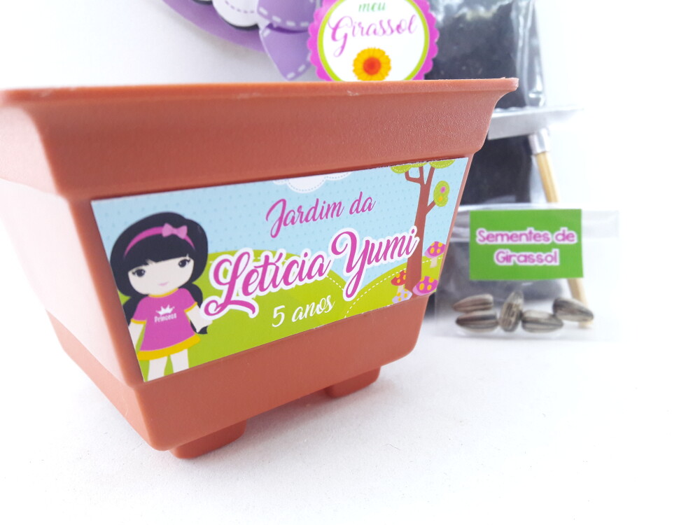Kit Plantação Jardim Encantado Menina