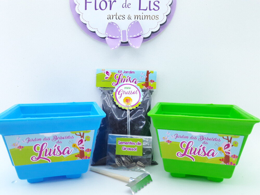Kit Ecológico Jardim das Borboletas