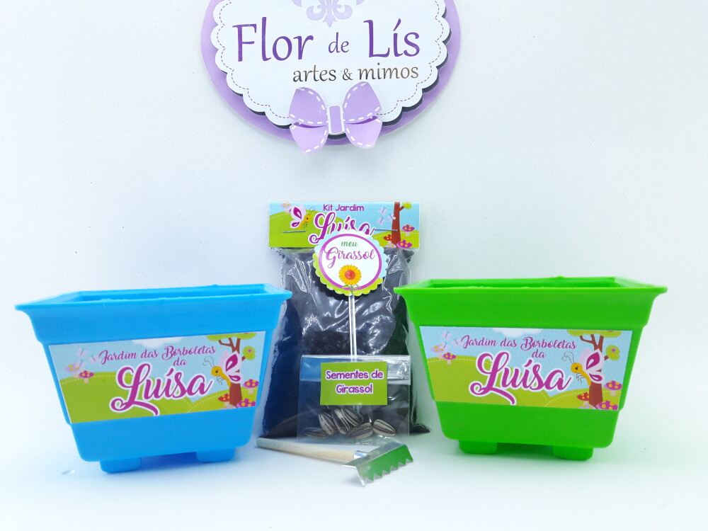 Kit Ecológico Jardim das Borboletas
