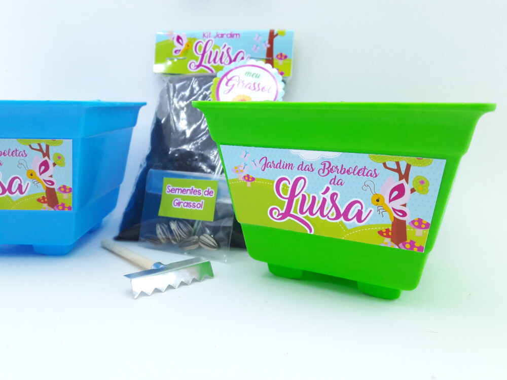 Kit Ecológico Jardim das Borboletas