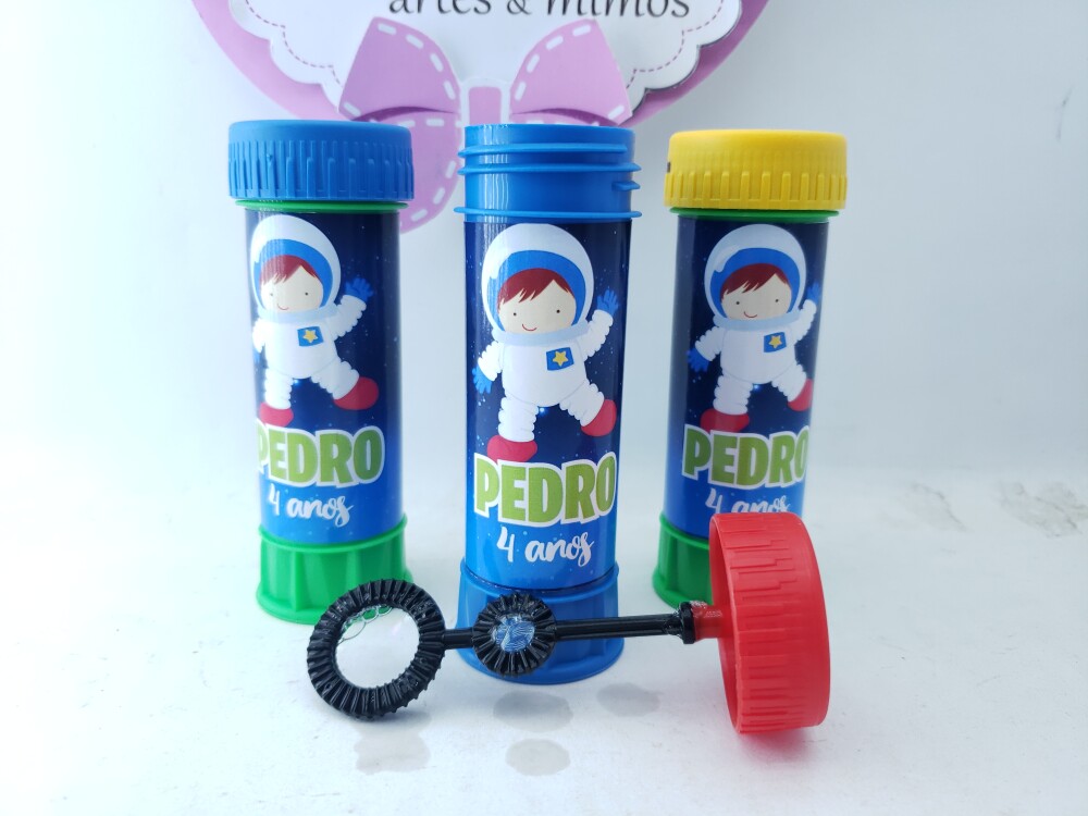 Bolha de Sabão Astronauta