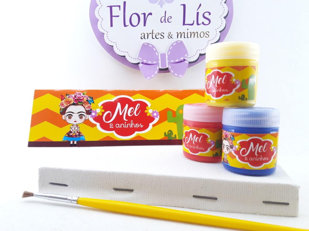 Kit Pintura Frida Kahlo