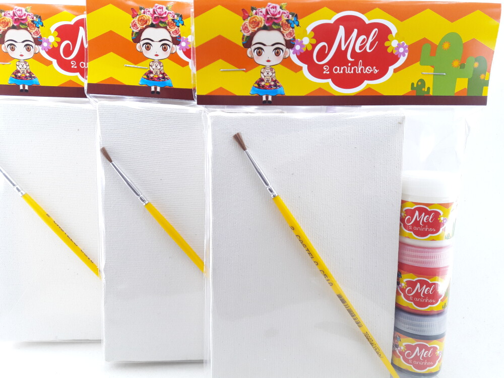 Kit Pintura Frida Kahlo