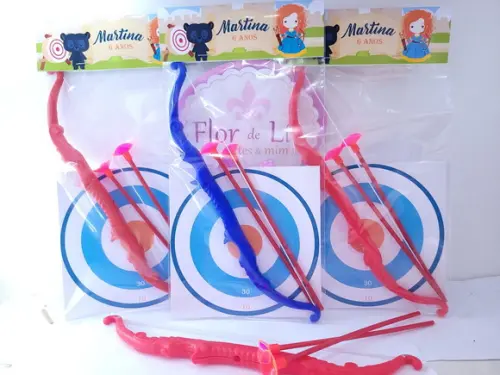 Arco e Flecha Valente Mérida Lembrancinha Personalizada