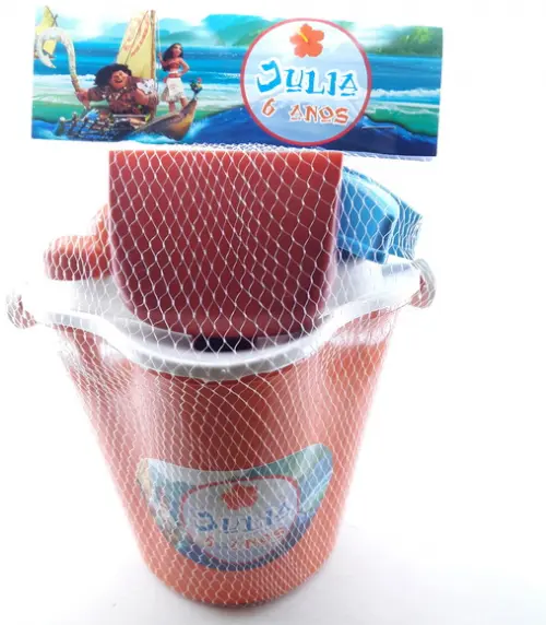 Balde de Praia Personalizado Moana Maui