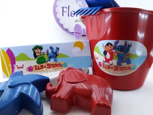 Baldinho de Praia Lilo e Stitch