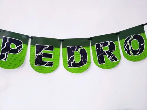 Bandeirola Heróis Hulk