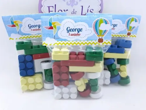 Blocos de Montar Brinquedos Antigos