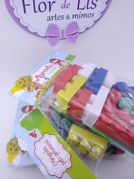 Blocos de Montar Chapeuzinho Vermelho