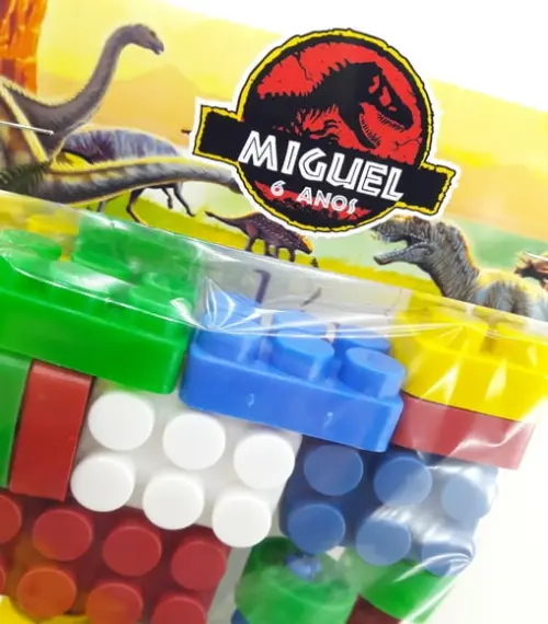 Blocos de Montar Dinossauro