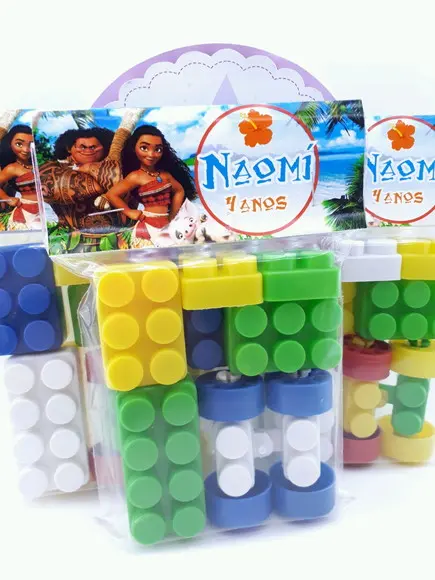 Blocos de Montar Moana e Mauí Lego