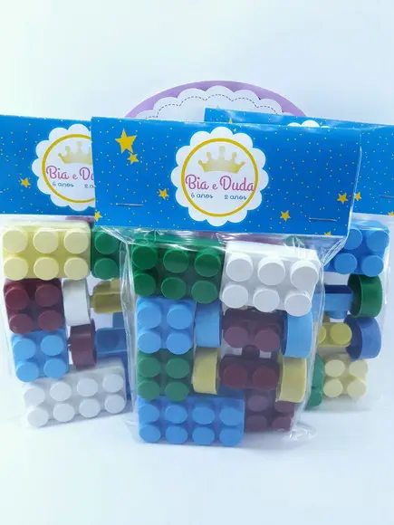 Blocos de Montar Príncipe e Princesa