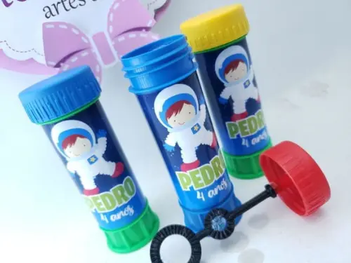 Bolha de Sabão Astronauta