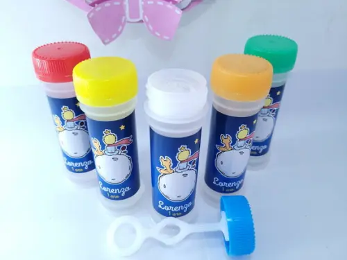 Bolha de Sabão Personalizada o Pequeno Príncipe Lembrancinha