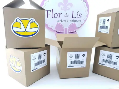 Caixa Cubo Correios Marktplace ml