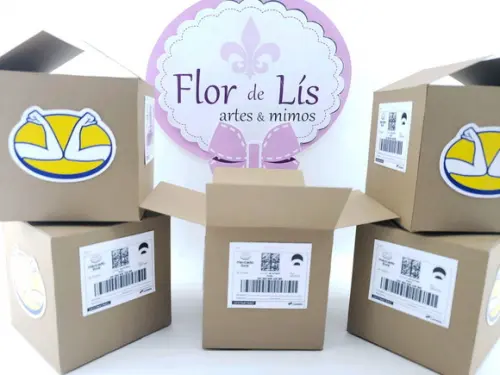 Caixa Cubo Correios Marktplace ml